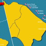 mapa puntos buceo bavaro